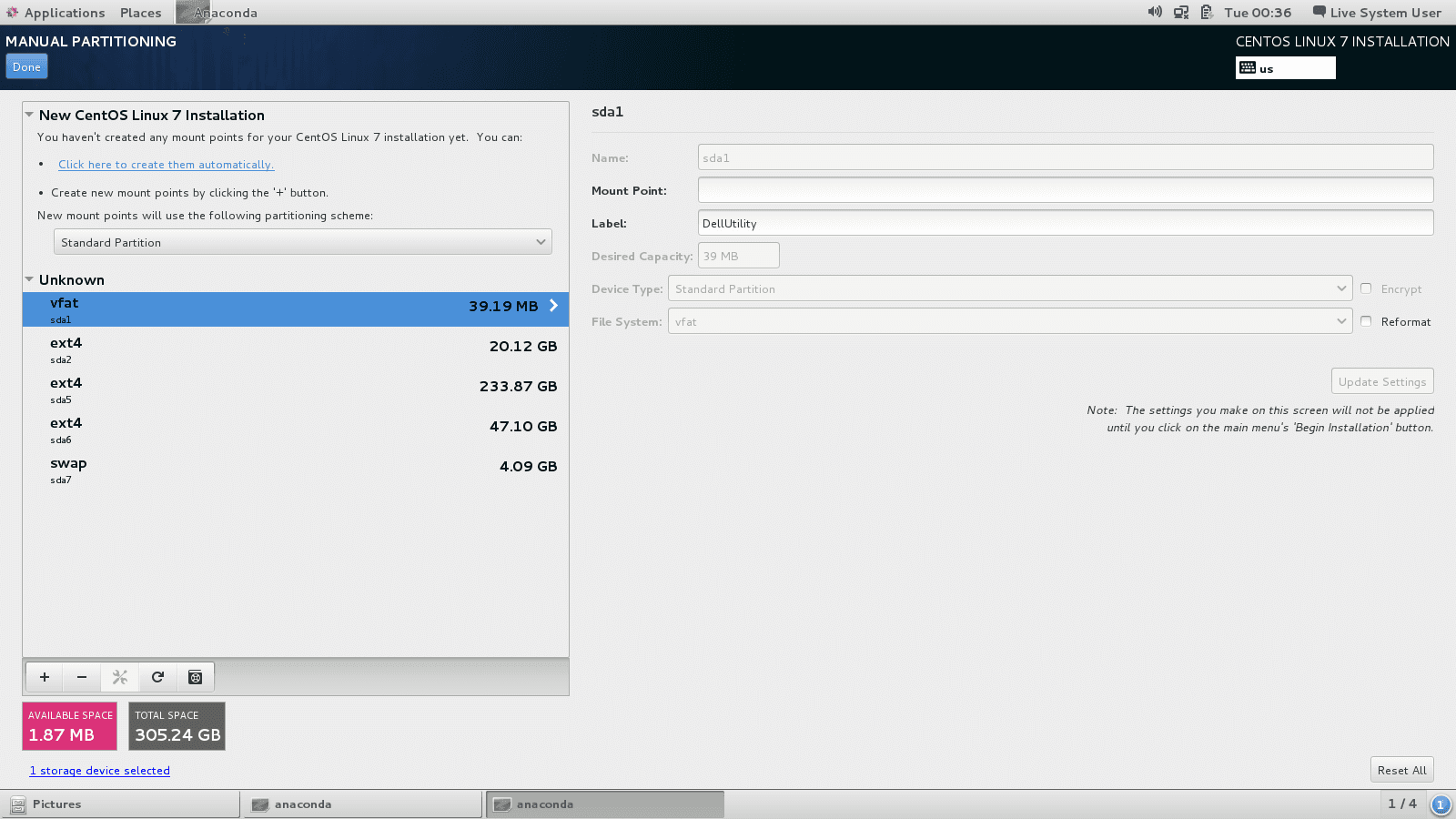 7 installer. Unknown Partition scheme. Select Partition. How to install Centos (with pictures) - WIKIHOW.
